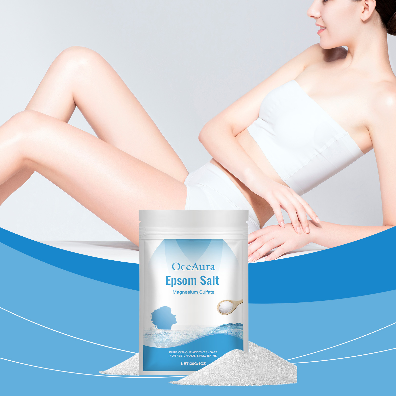 Bath Salts Magnesium - Epsom Tuzu Banyo ve Duş Ürünleri