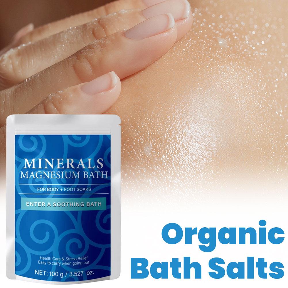 100g USDA Organik Magnezyum Ba - Bath Salts Magnesium incelemesi ve fiyatı